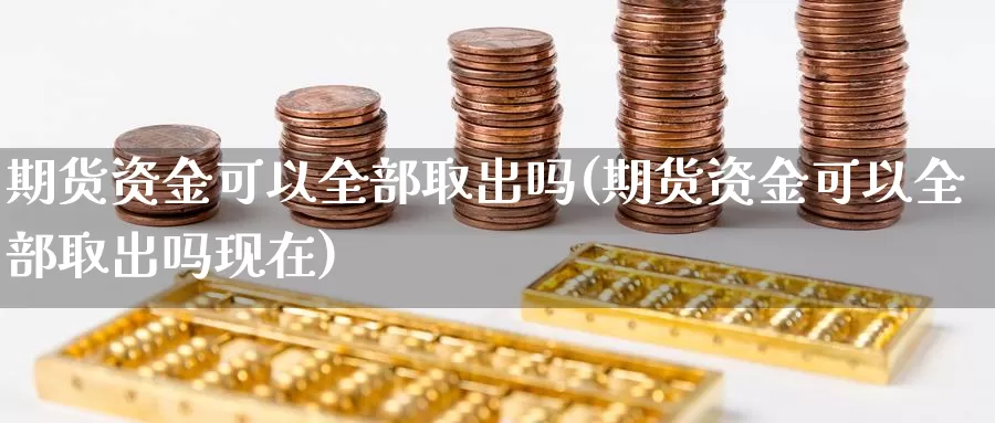 期货资金可以全部取出吗(期货资金可以全部取出吗现在)_https://www.wjxxbs.com_期货入门_第1张