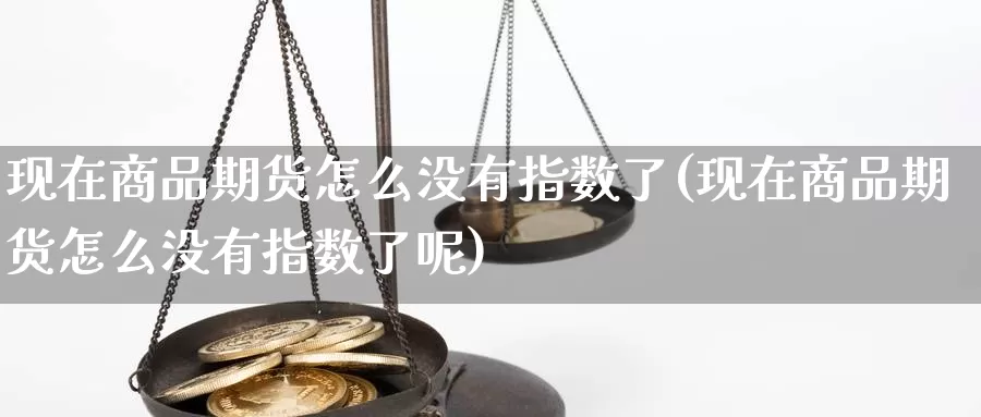 现在商品期货怎么没有指数了(现在商品期货怎么没有指数了呢)_https://www.wjxxbs.com_期货入门_第1张