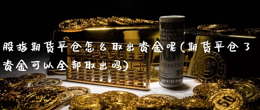 股指期货平仓怎么取出资金呢(期货平仓了资金可以全部取出吗)_https://www.wjxxbs.com_外汇行情_第1张