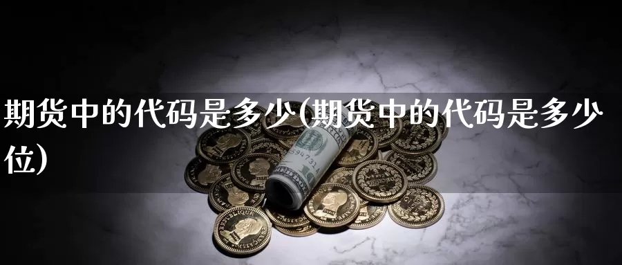 期货中的代码是多少(期货中的代码是多少位)_https://www.wjxxbs.com_期货入门_第1张