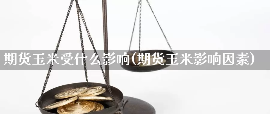 期货玉米受什么影响(期货玉米影响因素)_https://www.wjxxbs.com_期货入门_第1张