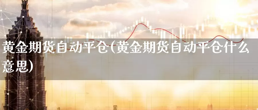 黄金期货自动平仓(黄金期货自动平仓什么意思)_https://www.wjxxbs.com_期货入门_第1张