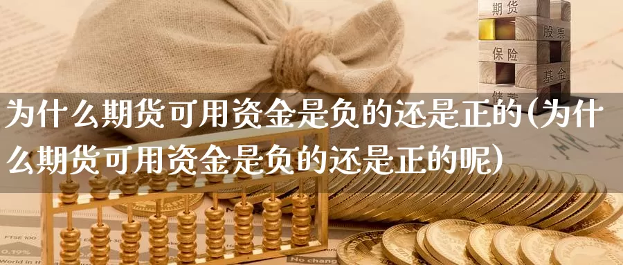 为什么期货可用资金是负的还是正的(为什么期货可用资金是负的还是正的呢)_https://www.wjxxbs.com_期货入门_第1张