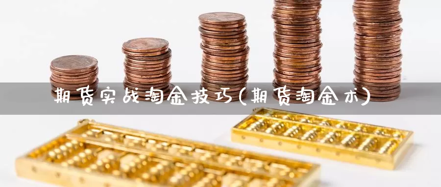 期货实战淘金技巧(期货淘金术)_https://www.wjxxbs.com_外汇直播室_第1张