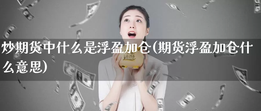 炒期货中什么是浮盈加仓(期货浮盈加仓什么意思)_https://www.wjxxbs.com_外汇行情_第1张