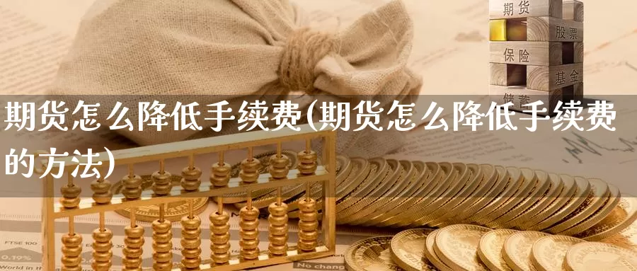 期货怎么降低手续费(期货怎么降低手续费的方法)_https://www.wjxxbs.com_外汇直播室_第1张