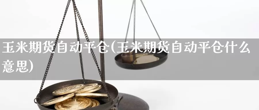 玉米期货自动平仓(玉米期货自动平仓什么意思)_https://www.wjxxbs.com_外汇行情_第1张