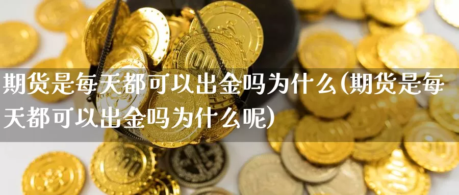 期货是每天都可以出金吗为什么(期货是每天都可以出金吗为什么呢)_https://www.wjxxbs.com_期货入门_第1张