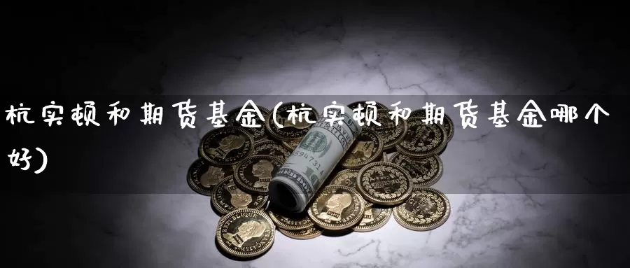 杭实顿和期货基金(杭实顿和期货基金哪个好)_https://www.wjxxbs.com_期货入门_第1张