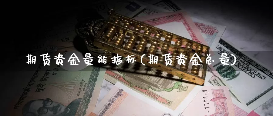 期货资金量能指标(期货资金总量)_https://www.wjxxbs.com_外汇行情_第1张