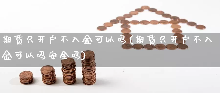 期货只开户不入金可以吗(期货只开户不入金可以吗安全吗)_https://www.wjxxbs.com_外汇行情_第1张